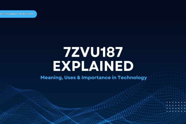 7zvu187 identifier used in modern technology, software development, and cybersecurity systems