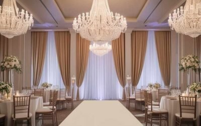 Warm dim lighting creating a calm evening atmosphere indoors