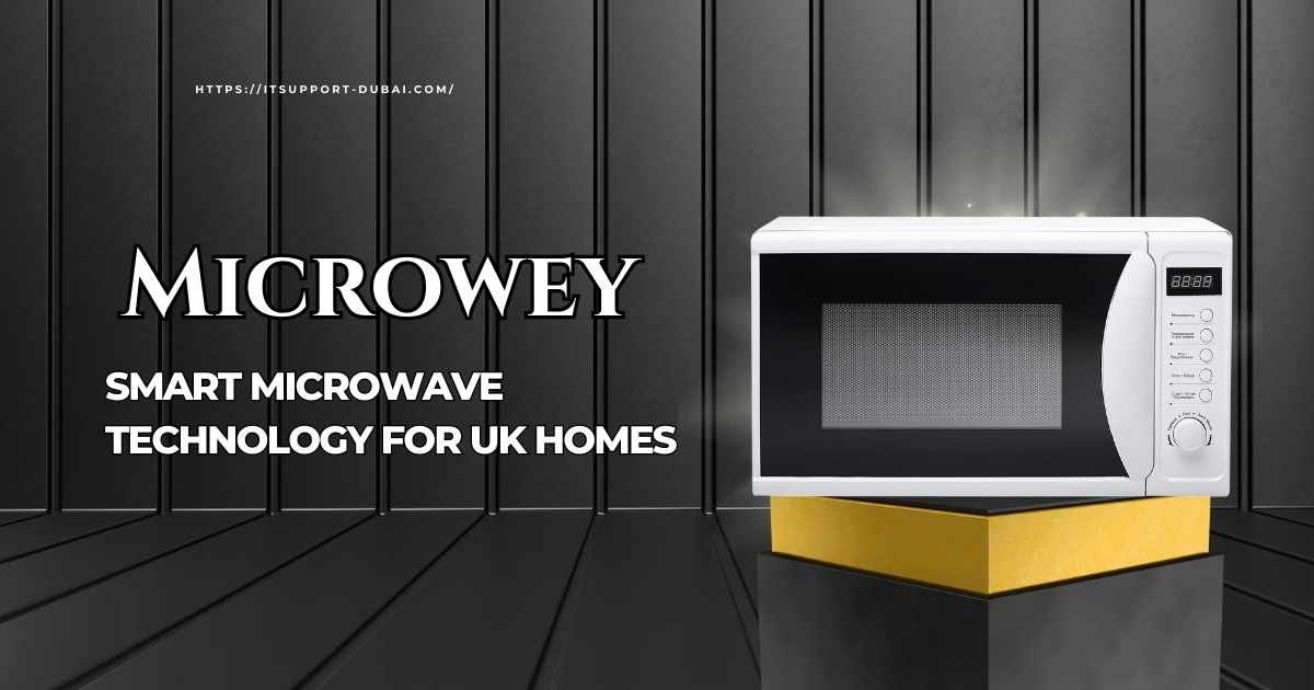 Microwey smart microwave technology in a modern UK kitchen