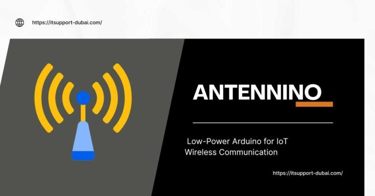 Antennino low-power Arduino IoT module for wireless communication