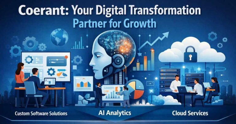 Coerant logo showing digital innovation and AI-powered solutions