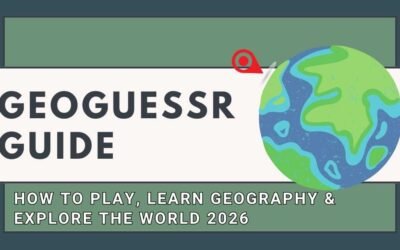 GeoGuessr gameplay showing random location and world map guessing