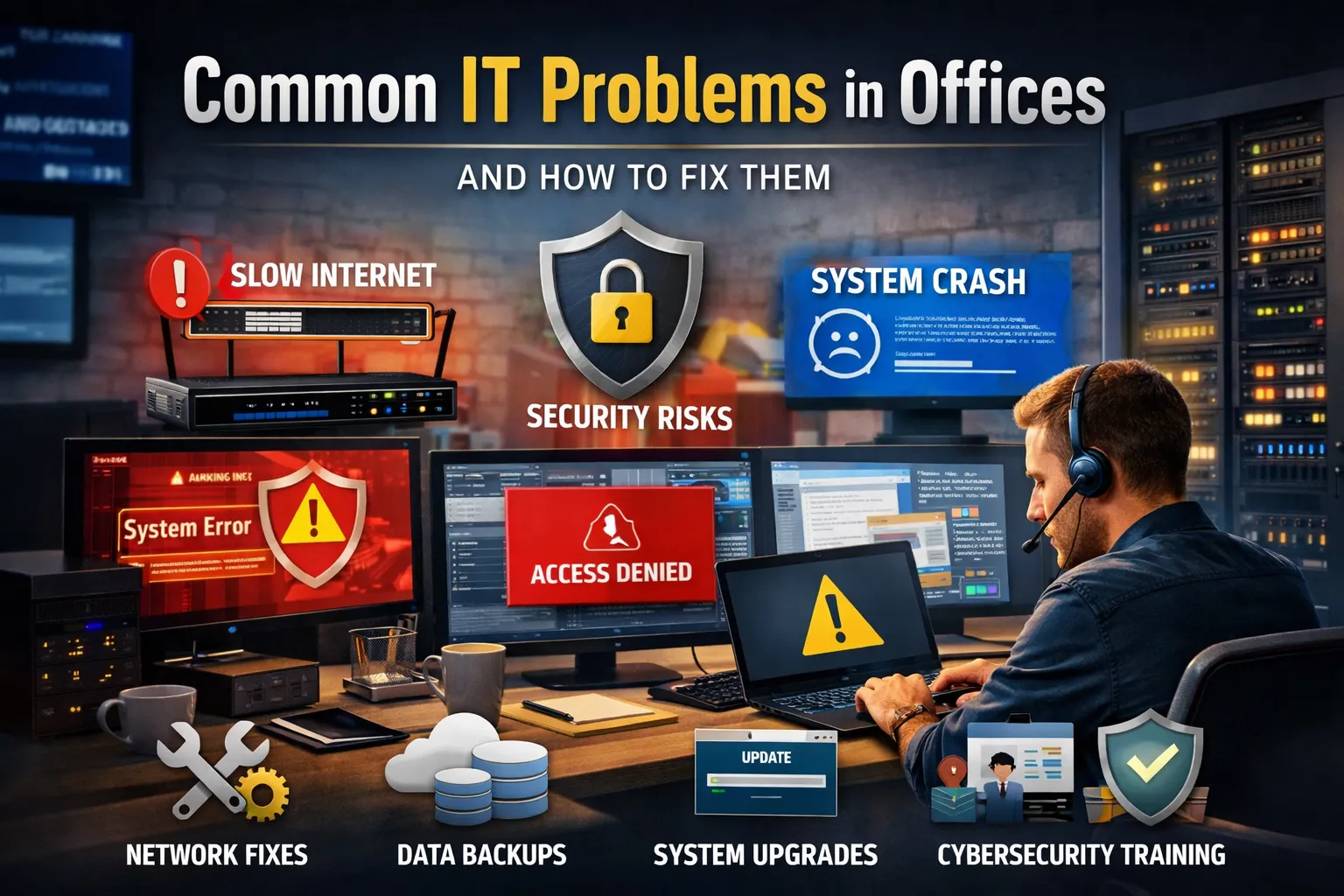 Common IT Problems in Offices